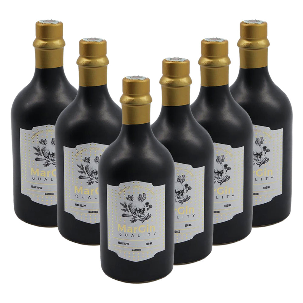 MarGin Quality "Marocco" 45% vol. 500ml - Made in Italy | Confezione da 6