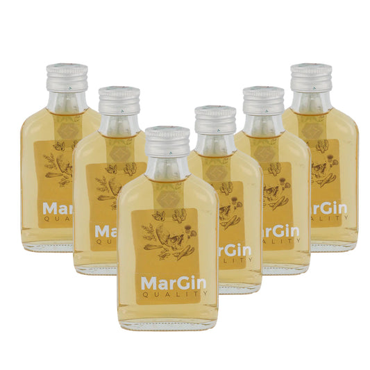 MarGin Quality "Baby Bottle 50" 45% vol. 50ml - Made in Italy | Confezione da 6