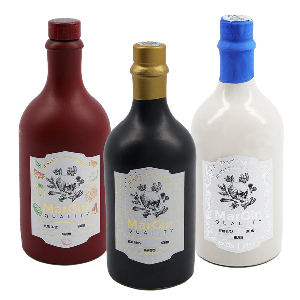 MarGin Quality "Selection Three" 45% vol.  3x500ml - Made in Italy