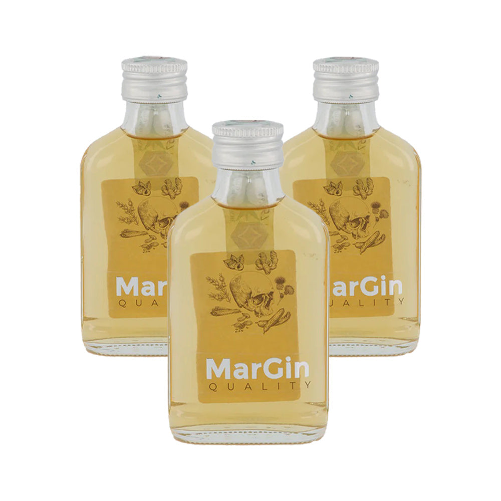 MarGin Quality "Baby Bottle 100" 45% vol. 100ml - Made in Italy | Confezione da 3