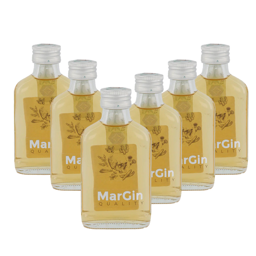 MarGin Quality "Baby Bottle 50" 45% vol. 50ml - Made in Italy | Confezione da 6