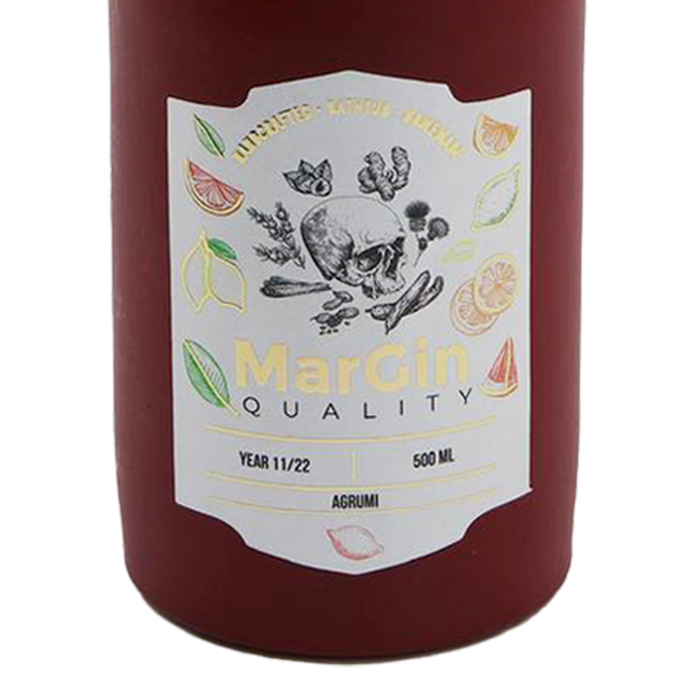 MarGin Quality "Agrumi" 45% vol.  500ml - Made in Italy | Confezione da 6